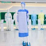 Rhycom 45g SMS Reinforced Sterile AAMI PB70 Level 3 Surgical Gown Supplier