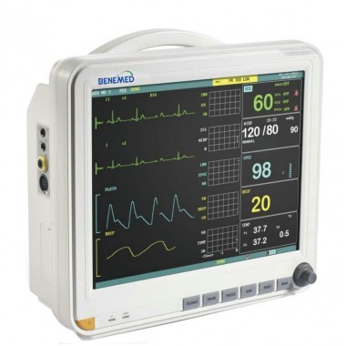 Multi Parameter Patient Monitor with 17 Inch with Six Parameters