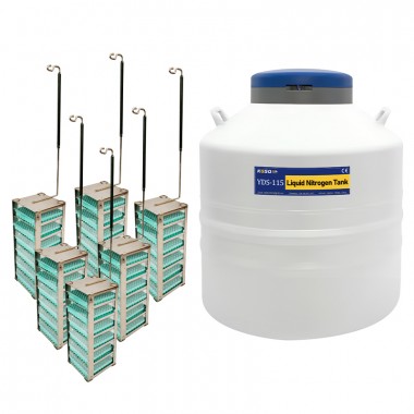 KGSQ dewar liquid nitrogen container 115L
