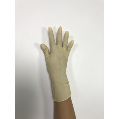 Sterile latex surgical powder free gloves