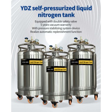 Nigeria dewar 50L for N2 self pressured KGSQ liquid nitrogen supply tank