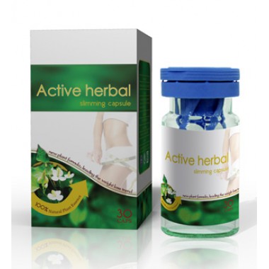 Active Herbal Slimming Capsules