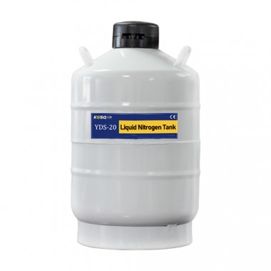 Liquid Nitrogen Sperm Container Supplier YDS- 20L Bovine Semen Dewar Cryogenic Tank