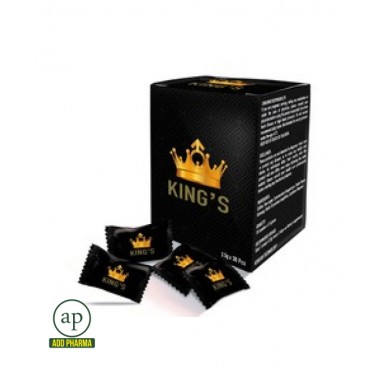 KING CANDY COFFEE & GINSENG 3.5g X 12 Pieces