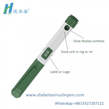 Disposable pen injector of insulin pen syringe for insulin maximum dose 0.36 ml