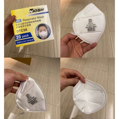 NIOSH FDA CE Standard FFP2 N95 masks for anti flu virus