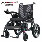 Maidesite hot sell flexible lightweight folding electric power wheelchair for disabled