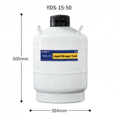 Pakistan cryogenic liquid nitrogen cylinder YDS-15 Aluminum alloy cryogenic tank