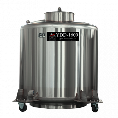 Vapor phase liquid nitrogen tank 1600L Wide mouth liquid nitrogen container Capable of preserving animal and plant samples