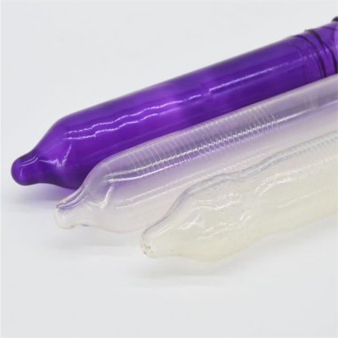 Custom latex condoms