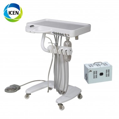 IN-M31 Portable Mobile Dental Unit Cart Turbine Unit With Air