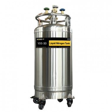 YDZ series 50L ln2 supply tank_pressurized liquid nitrogen dewar