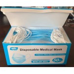 Dylan excellent 50PCS Disposable Face Màsks, 3-Layer, Anti Dust Breathable Comfortable Medical Sanitary Personal Health Protection(in Stock)