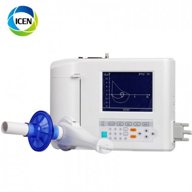 IN-C037 Medical Incentive Electronic Portable Spirometer With Mouthpiece Price For Sale